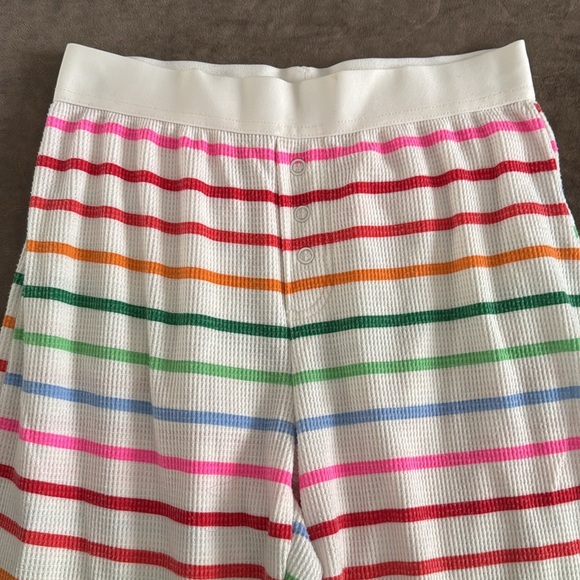 Wonderland by Target Waffle PJ set. Top & bottoms. Color- striped size- XS - Picture 7 of 10